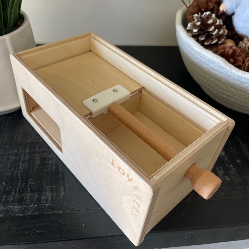 Wooden Lovevery Toy Box